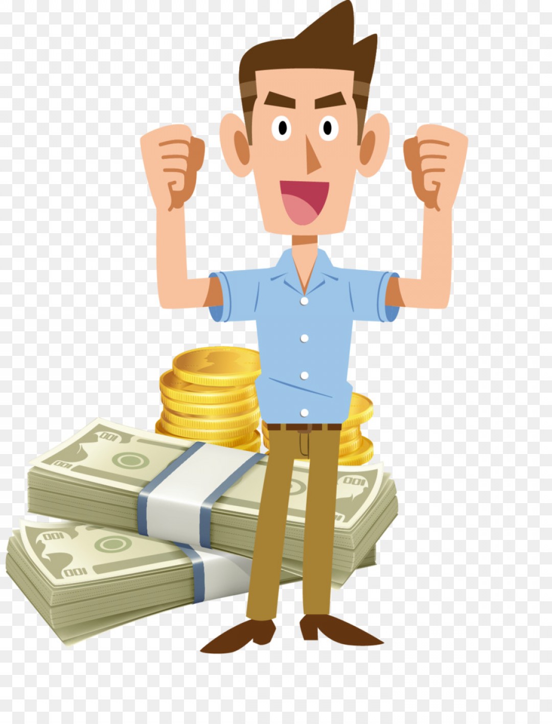 1080x1416 Png Money Vector Man With Money And Money Shopatcloth