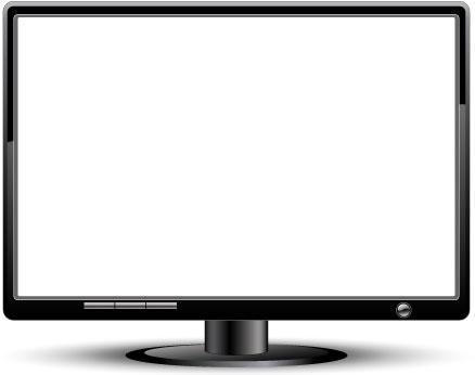 438x346 Flat Screen Computer Monitor Free Vector Download (7,061 Free