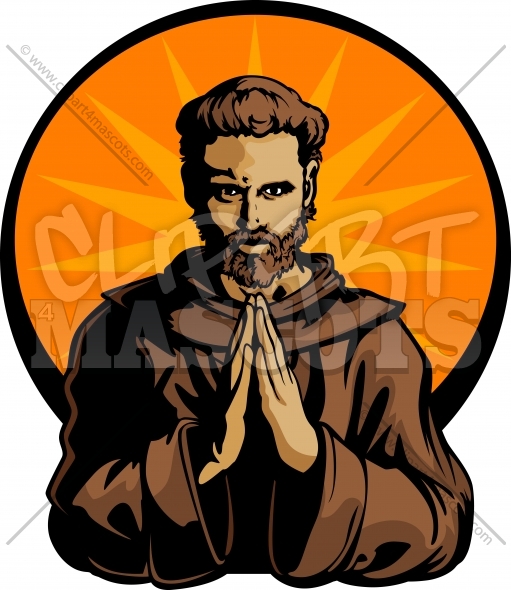 511x590 Monk Vector Logo Graphic Vector Logo