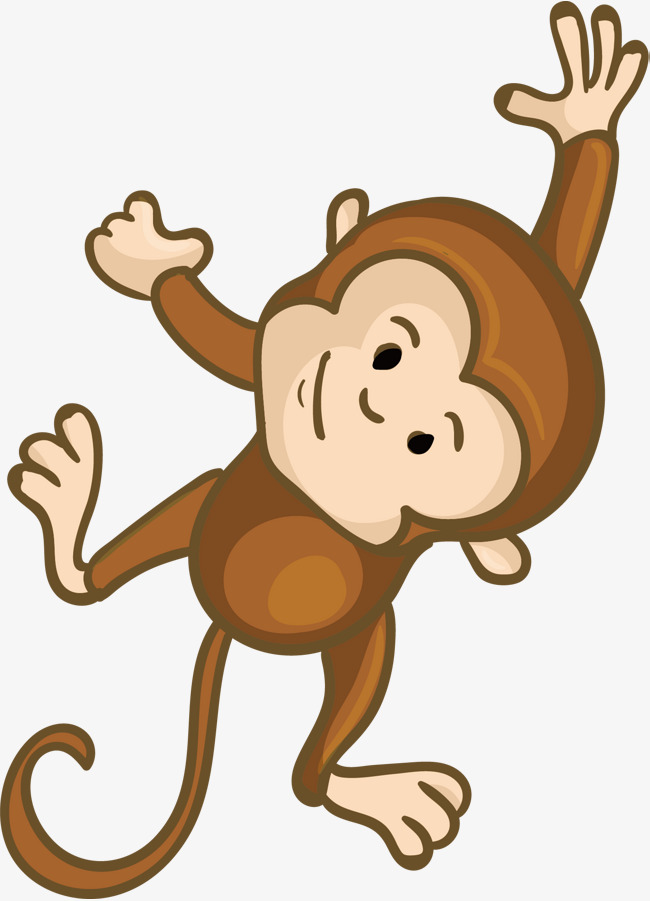 650x901 Cute Monkey Vector, Monkey, Animal, Lovely Png And Vector For Free