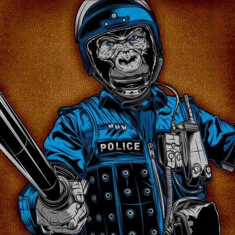 480x480 Go Bananas With Vector Illustrations That Monkey Around