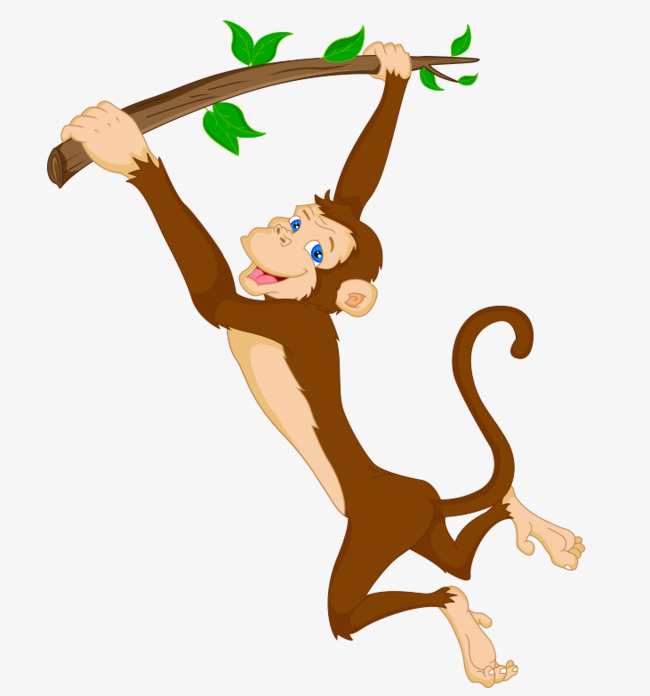 650x696 Jumping Monkey, Monkey Vector, Vector Material Png And Vector For