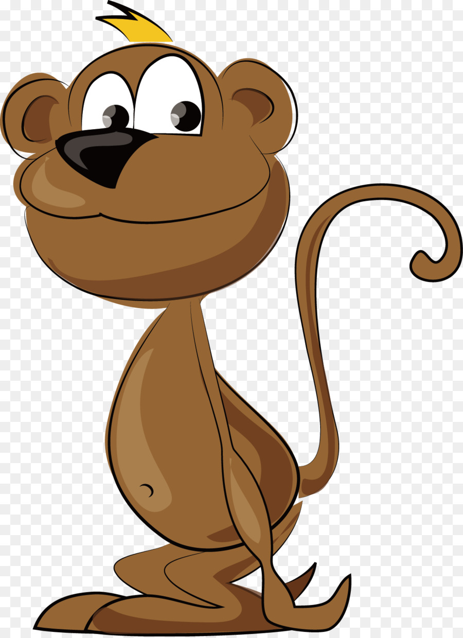 900x1240 Monkey Cartoon Clip Art