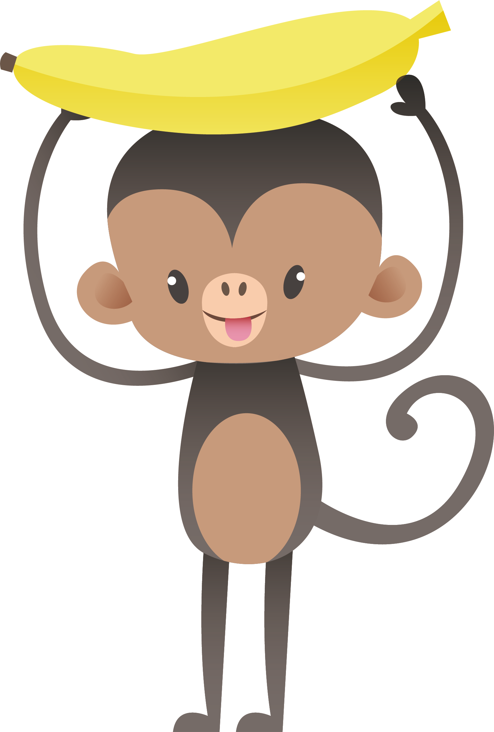 1586x2347 Monkey Drawing Clip Art