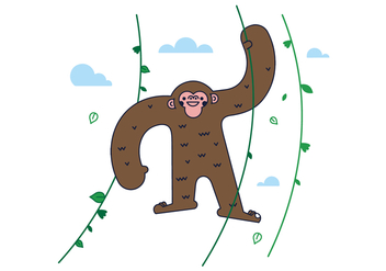352x247 Free Abstract Monkey Vector Free Vector Download 227557 Cannypic