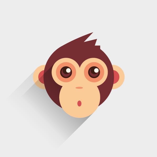 660x660 Free Baby Monkey Vector Image.eps Psd Files, Vectors Amp Graphics