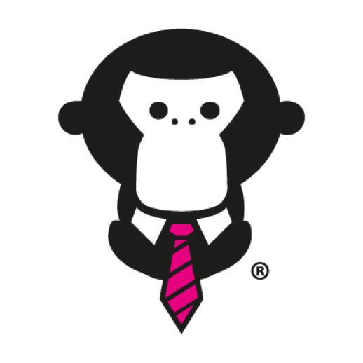518x518 Monkey Vector