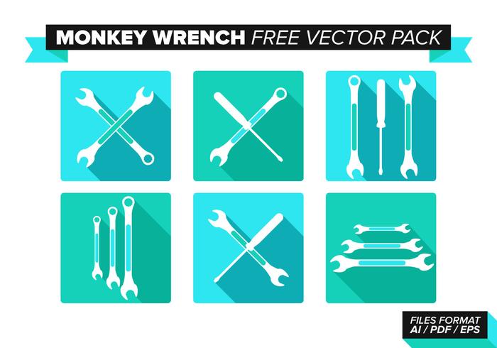 700x490 Monkey Wrench Free Vector Pack