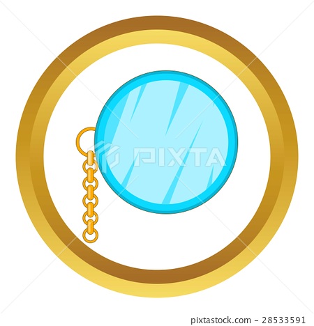 450x468 Monocle Vector Icon