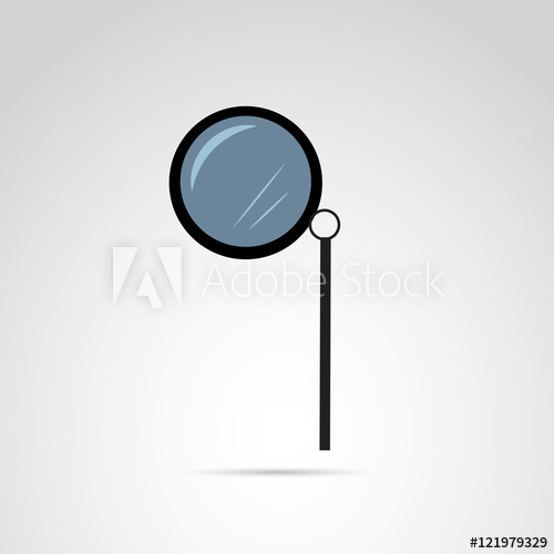 500x500 Monocle Vector Icon.