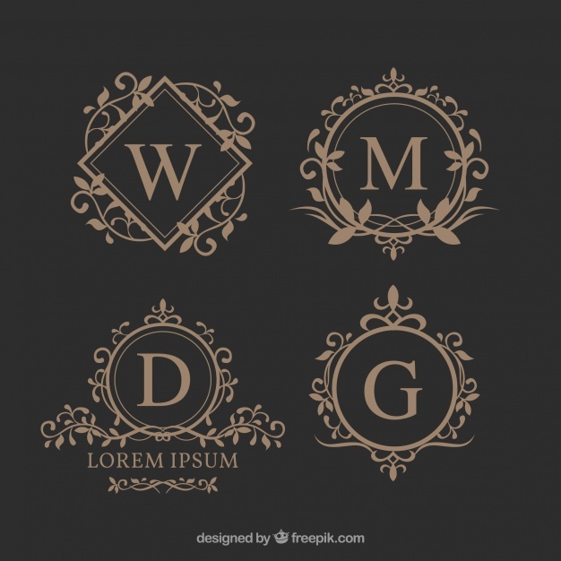 626x626 Monogram Vectors, Photos And Psd Files Free Download
