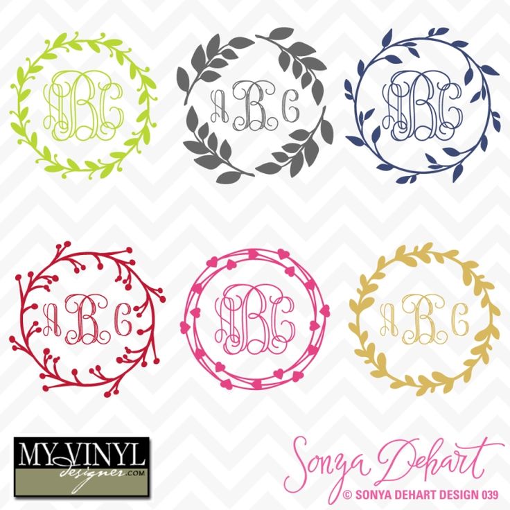 Monogram Vector at GetDrawings | Free download