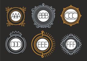 286x200 Monograms Free Vector Art
