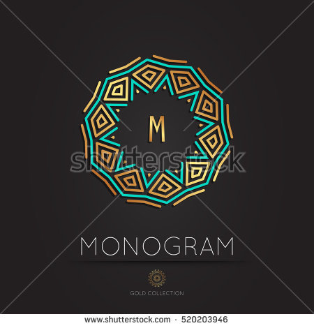 450x470 Monogram Vector Free Download (10 Images)