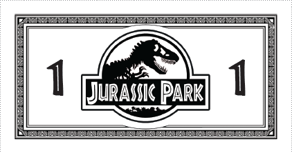 422x222 Jurassic Park Monopoly Money (Updated) By Eschenfelder