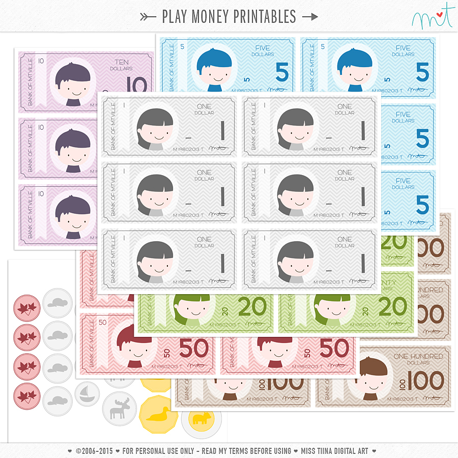 900x900 New Vector Saving Up + Free Printable Play Money!