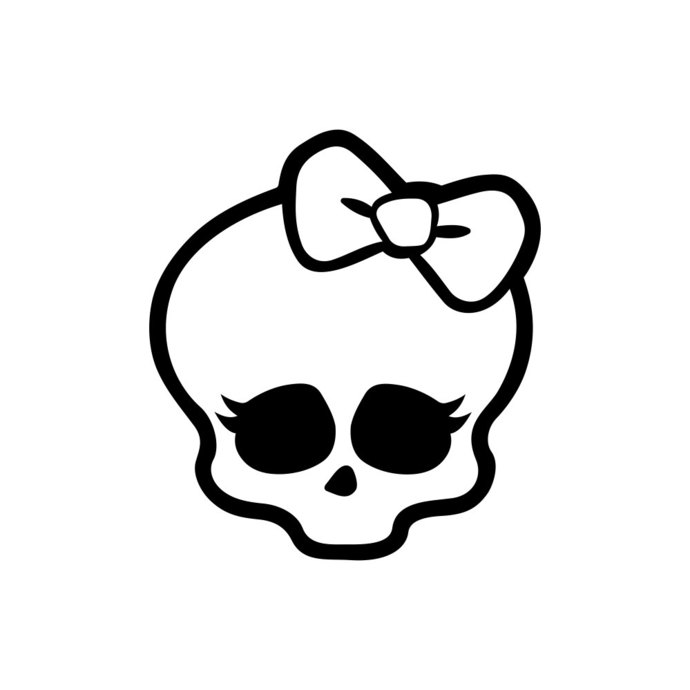 690x690 Monster High Skullette Girl Graphics Design By Vectordesign On Zibbet