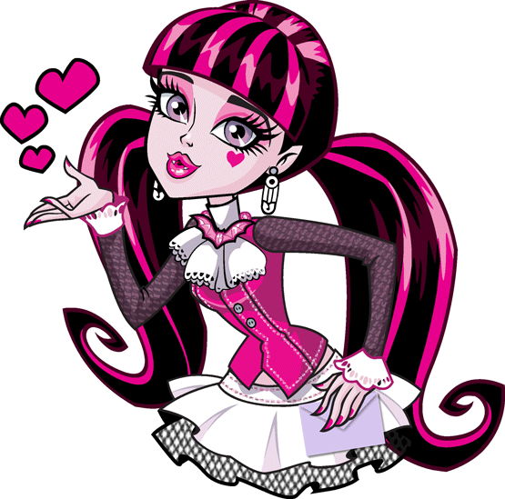 555x549 Monster High Vector Free