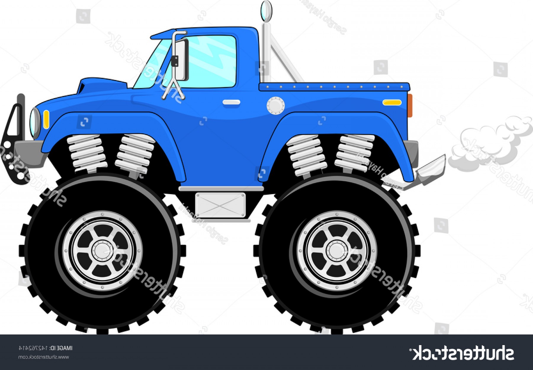 1800x1249 Monster Truck X Cartoon Isolated On Sohadacouri