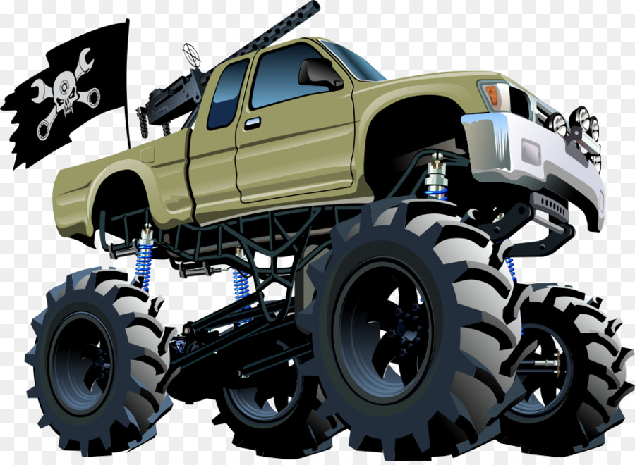 900x660 Car Monster Truck Clip Art