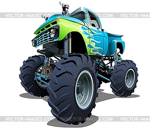 300x259 Cartoon Monster Truck