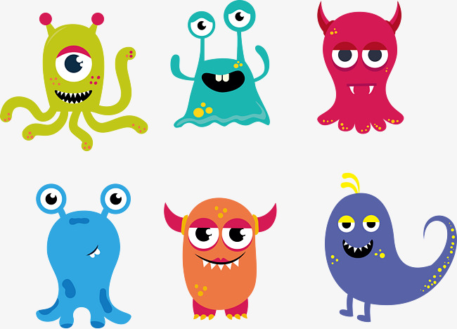 650x468 Cartoon Monster, Cartoon, Little Monster, Vector Png And Vector