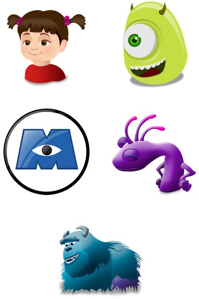 408x611 Monsters, Inc. Movie Characters Png Icons My Free Photoshop World