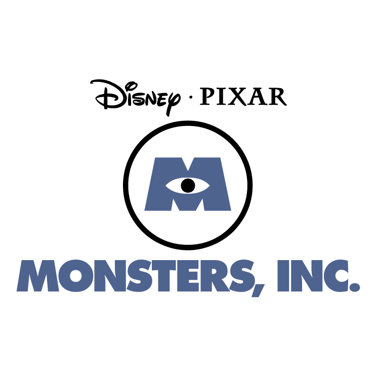 745x745 Monsters Inc Free Vector 4vector