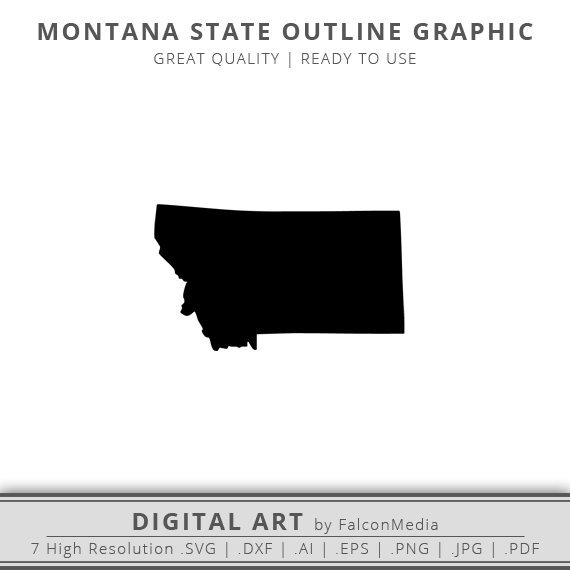 570x570 Montana Svg Montana State Svg Montana Outline Svg Etsy