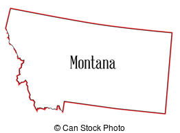 262x194 Montana Outline Vector Vector Clipart Eps Images. 178 Montana