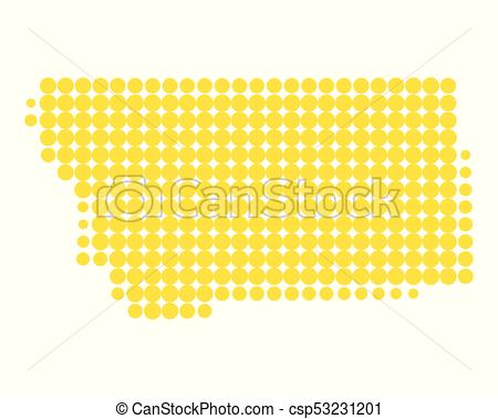 450x379 Map Of Montana.