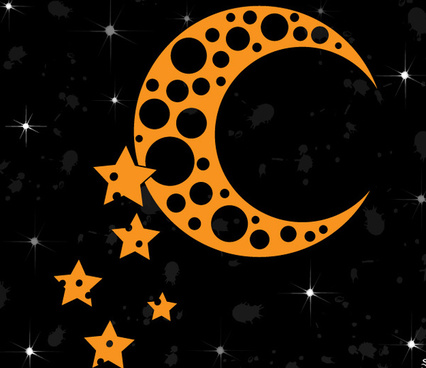 426x368 Moon Star Vector Free Vector Download (5,031 Free Vector) For