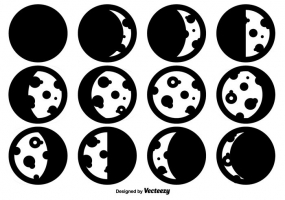 285x200 Moon Phase Free Vector Graphic Art Free Download (Found 2,059