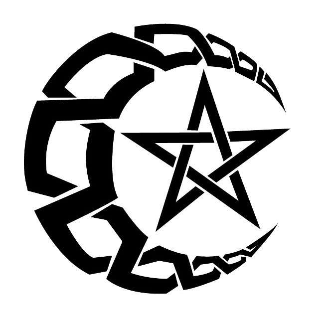 660x660 Moon And Star Vector Image