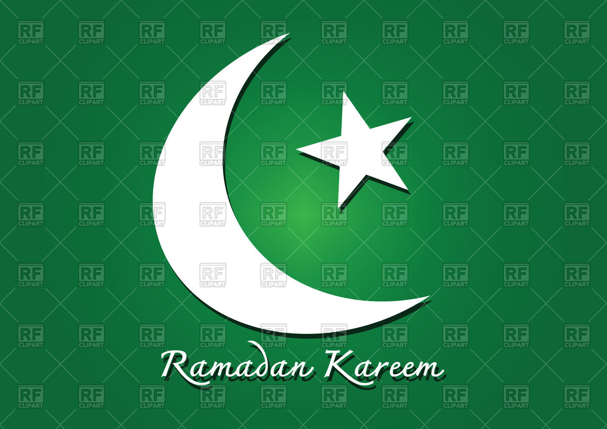 1200x848 Ramadan Kareem Moon And Star Vector Image Vector Artwork Of