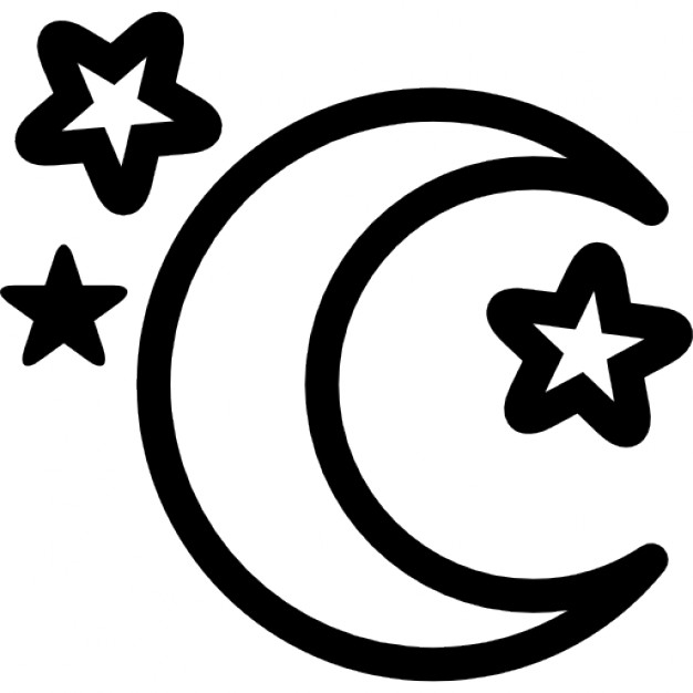 626x626 Free Moon Stars Icon 141906 Download Moon Stars Icon