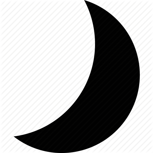 512x512 Moon Vector Drawing