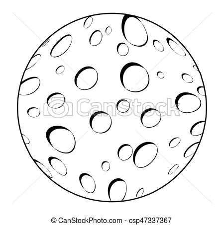 450x453 Cartoon Moon Vector Symbol Icon Design. Beautiful Illustration