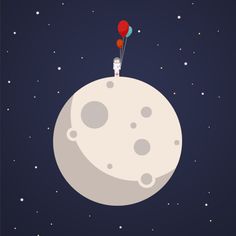 236x236 The Moon Vector Design Minimal Designs In 2018