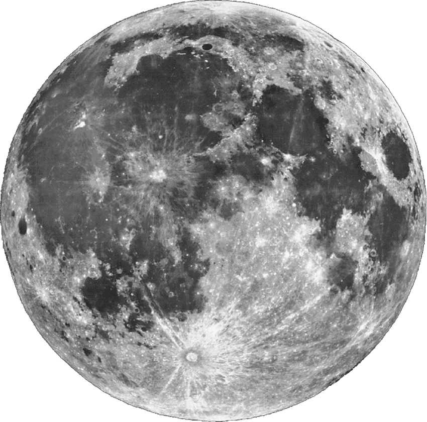 850x840 Moon Vector Png Png