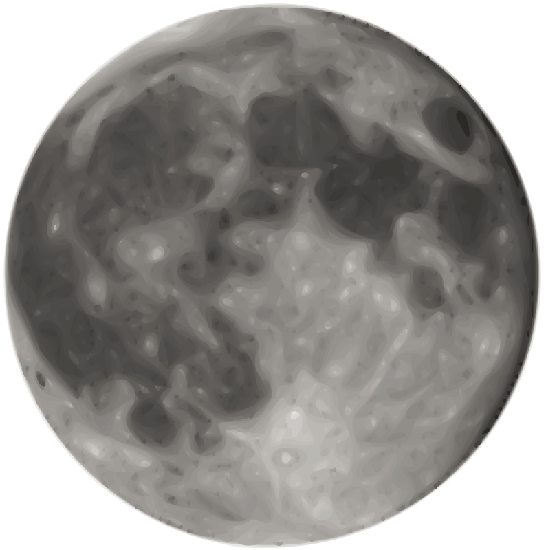 794x800 Full Moon Free Vector 4vector