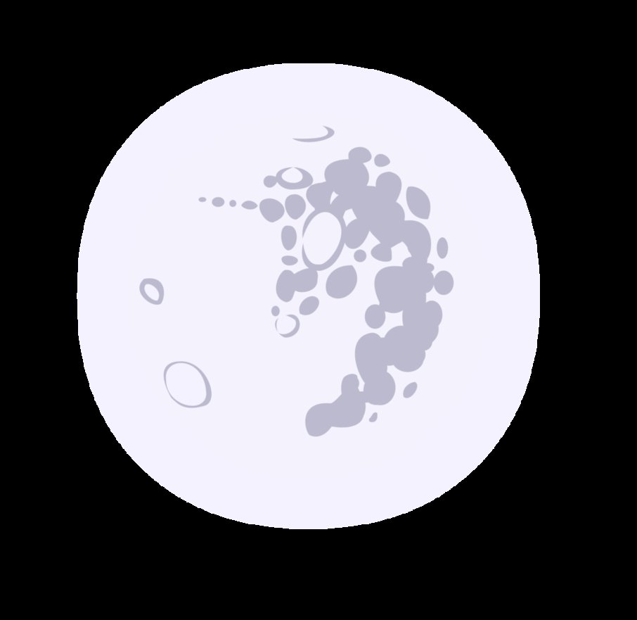 906x881 Mare In The Moon Vector By Speedingturtle