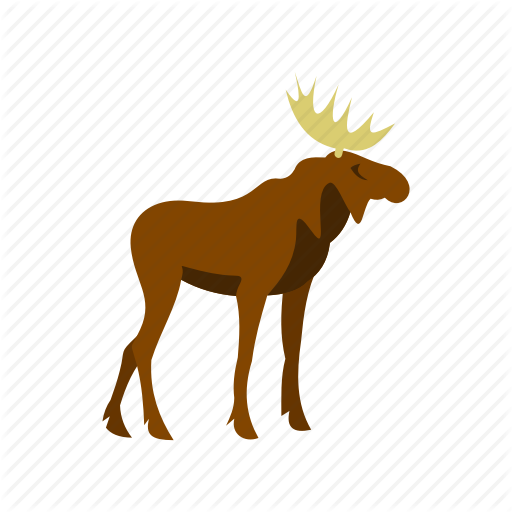 512x512 Moose Vector