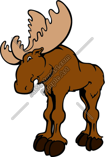 335x500 Moose7 Clipart And Vectorart Sports Mascots