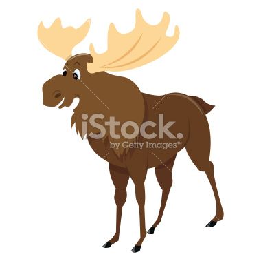 380x379 Cartoon Moose Stock Vector Art 22161101