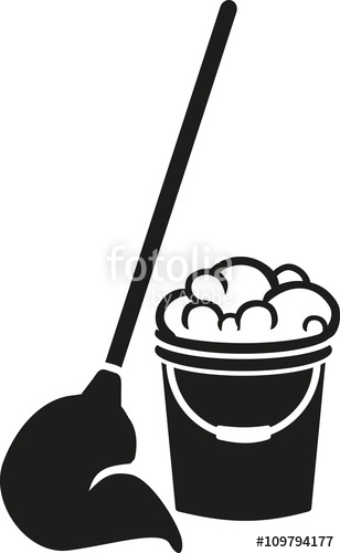 308x500 Floor Cleaning Bucket With Mop Stock Image And Royalty Free