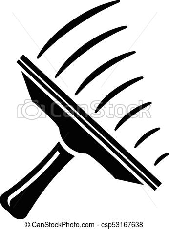 346x470 Window Mop Icon, Simple Style. Window Mop Icon. Simple