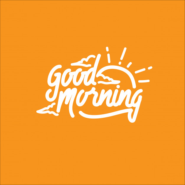626x626 Good Morning Vector Premium Download