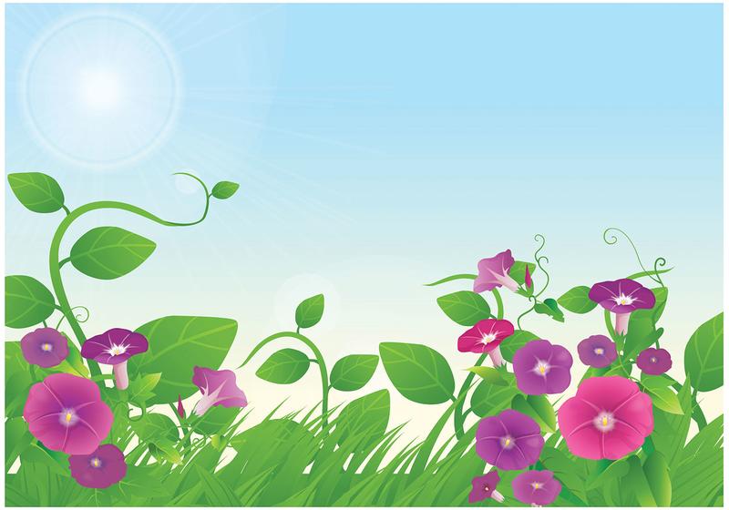 800x560 Morning Free Vector Art