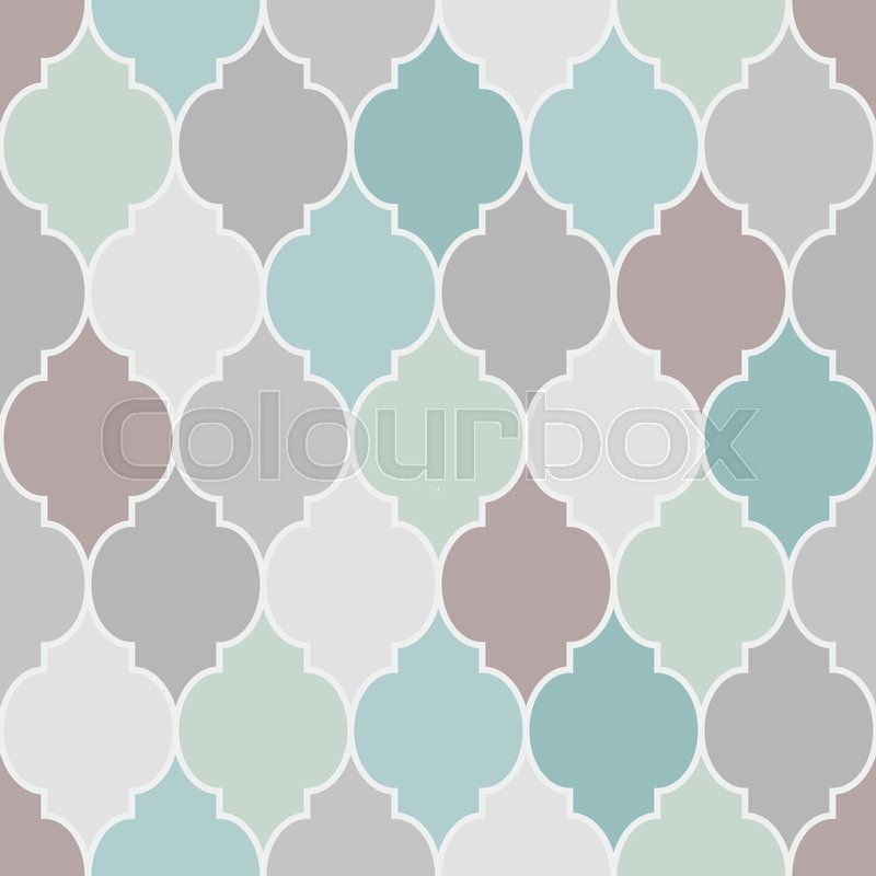800x800 Seamless Moroccan Pattern Vector Stock Vector Colourbox